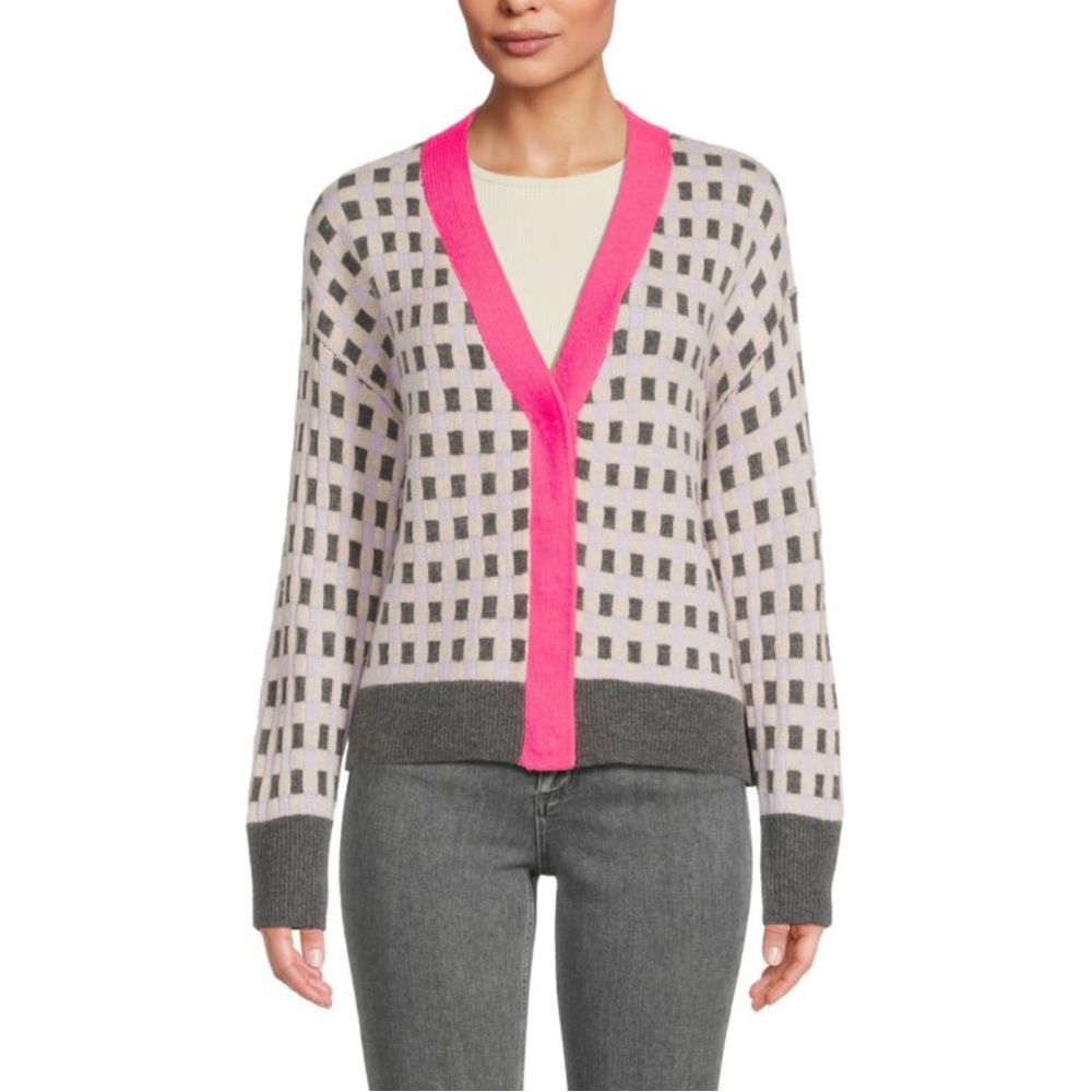 Lisa Todd Wool & Cashmere Colorblock Sweater